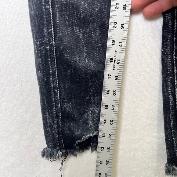 KanCan Signature High Rise Ankle Skinny Jeans Womens 24 Denim Black Stretch 2159 - Picture 7 of 9